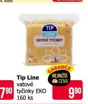 Teta Tip line vatové tyčinky eko nabídka