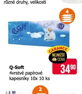 Teta Q soft papírové kapesníky nabídka