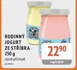 Coop hb Rodinný jogurt ze stříbra nabídka