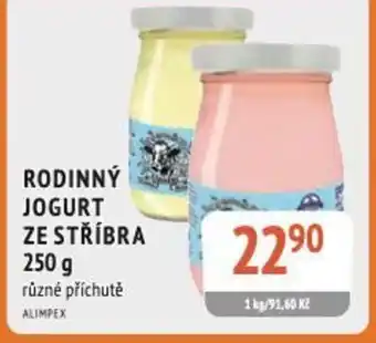 Coop hb Rodinný jogurt ze stříbra nabídka