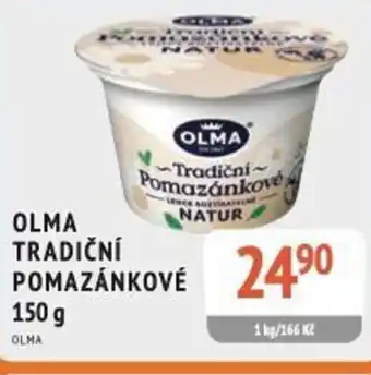 Coop hb OLMA tradiční pomazánkové nabídka