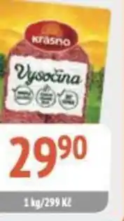 Coop hb Vysočina nabídka