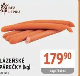 Coop hb Lázeňské párečky (kg) nabídka