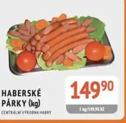 Coop hb Haberské párky (kg) nabídka