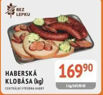 Coop hb Haberská klobása (kg) nabídka