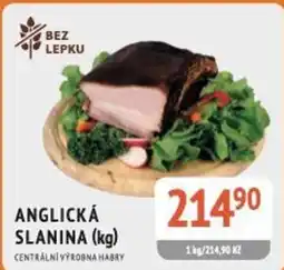 Coop hb Anglická slanina (kg) nabídka