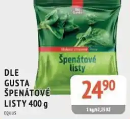 Coop hb Dle gusta špenátové listy nabídka