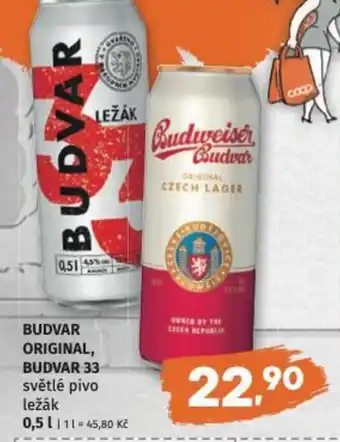 Coop hb Budvar original, budvar 33 nabídka