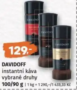 Coop hb DAVIDOFF instantní káva nabídka