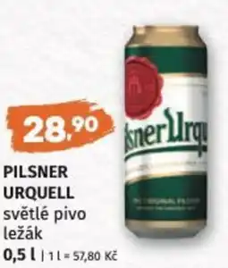 Coop hb PILSNER URQUELL světlé pivo ležák nabídka