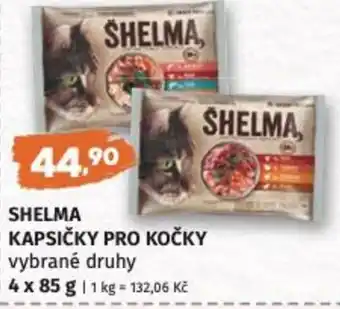 Coop hb SHELMA Kapsičky pro kočky nabídka