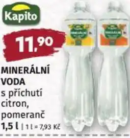 Coop hb Minerální voda s příchutí citron, pomeranč nabídka