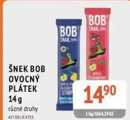 Coop hb Šnek bob ovocný plátek nabídka