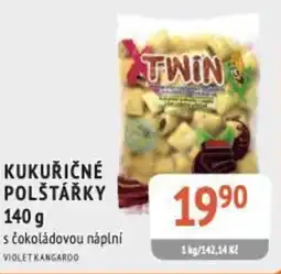 Coop hb Kukuřičné polštářky s čokoládovou náplní nabídka