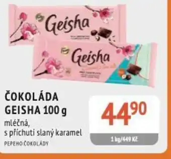 Coop hb Čokoláda geisha mléčná, s příchutí slaný karamel nabídka