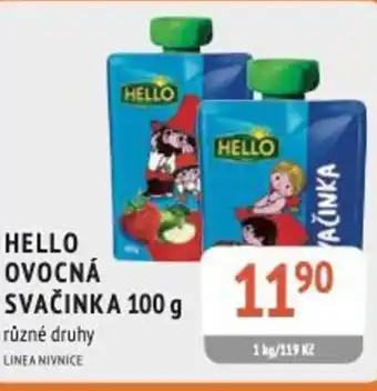 Coop hb Hello ovocná svačinka nabídka