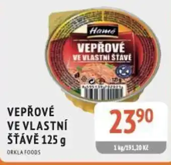 Coop hb Vepřové ve vlastní šťávě nabídka