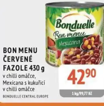 Coop hb Bon menu červené fazole nabídka