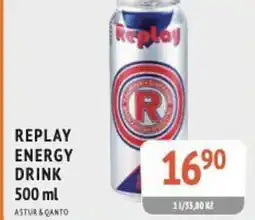 Coop hb REPLAY Energy Drink nabídka