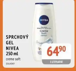 Coop hb Sprchový gel nivea creme soft nabídka