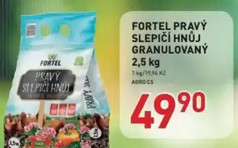 Coop hb FORTEL pravý slepičí hnůj granulovaný nabídka