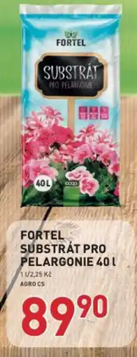 Coop hb FORTEL substrát pro pelargonie nabídka