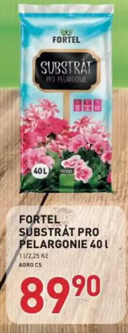 Coop hb FORTEL substrát pro pelargonie nabídka