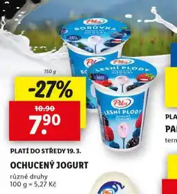 Lidl Ochucený jogurt nabídka