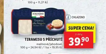 Lidl Tiramisu s příchutí nabídka