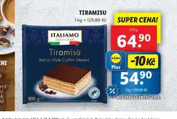 Lidl Tiramisu nabídka