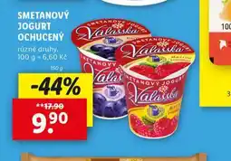 Lidl Smetanový jogurt ochucený nabídka