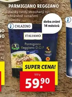 Lidl Parmigiano reggiano nabídka