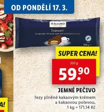 Lidl Jemné pečivo nabídka