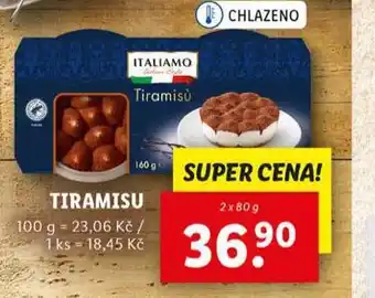 Lidl Tiramisu nabídka