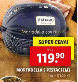 Lidl Mortadella s pitáciemi nabídka