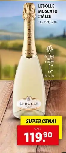 Lidl Lebollé moscato itálie nabídka