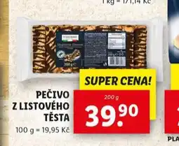 Lidl Pečivo z listového těsta nabídka