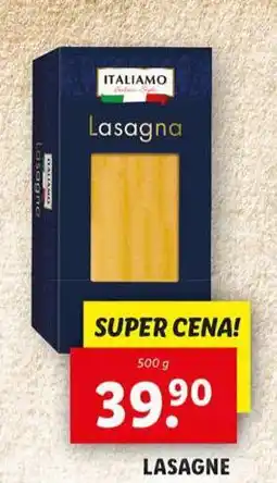 Lidl Lasagne nabídka