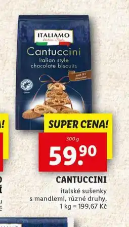 Lidl Cantuccini nabídka