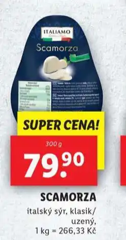 Lidl Scamorza nabídka