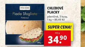 Lidl Chlebové placky nabídka