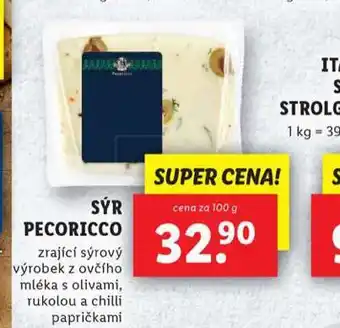 Lidl Sýr pecoricco nabídka