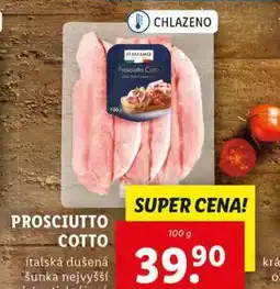 Lidl Prosciutto cotto nabídka