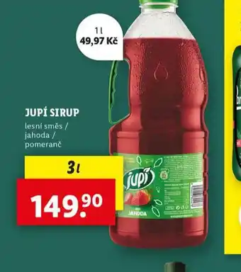 Lidl Jupí sirup nabídka