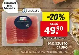 Lidl Prosciutto crudo nabídka