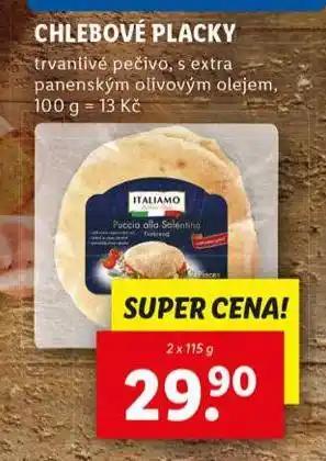 Lidl Chlebové placky nabídka