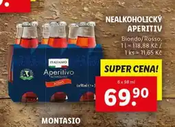 Lidl Nealkoholický aperitiv nabídka