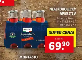 Lidl Nealkoholický aperitiv nabídka