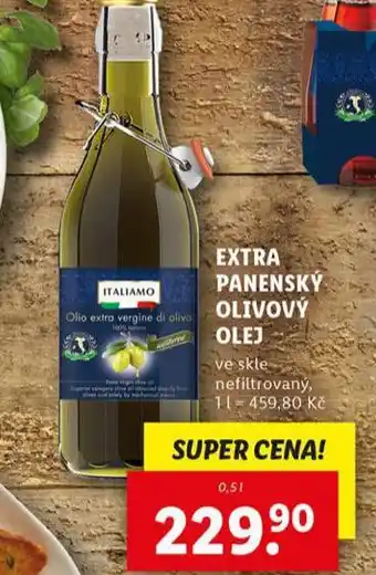 Lidl Extra panenský olivový olej nabídka