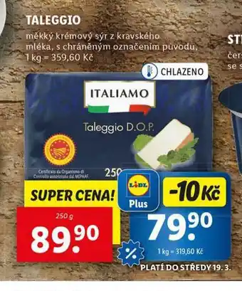 Lidl Taleggio nabídka